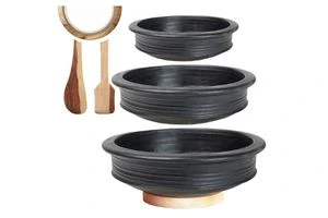 Craftsman India online Pottery Earthen Kadai/Clay Pots